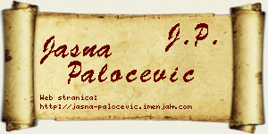 Jasna Paločević vizit kartica